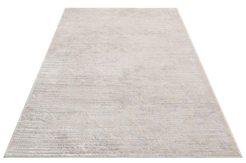 Luzon LUZ807 Grey Ivory Rug