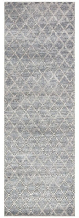 Luzon LUZ808 Blue Grey Runner Rug