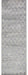 Luzon LUZ808 Blue Grey Runner Rug