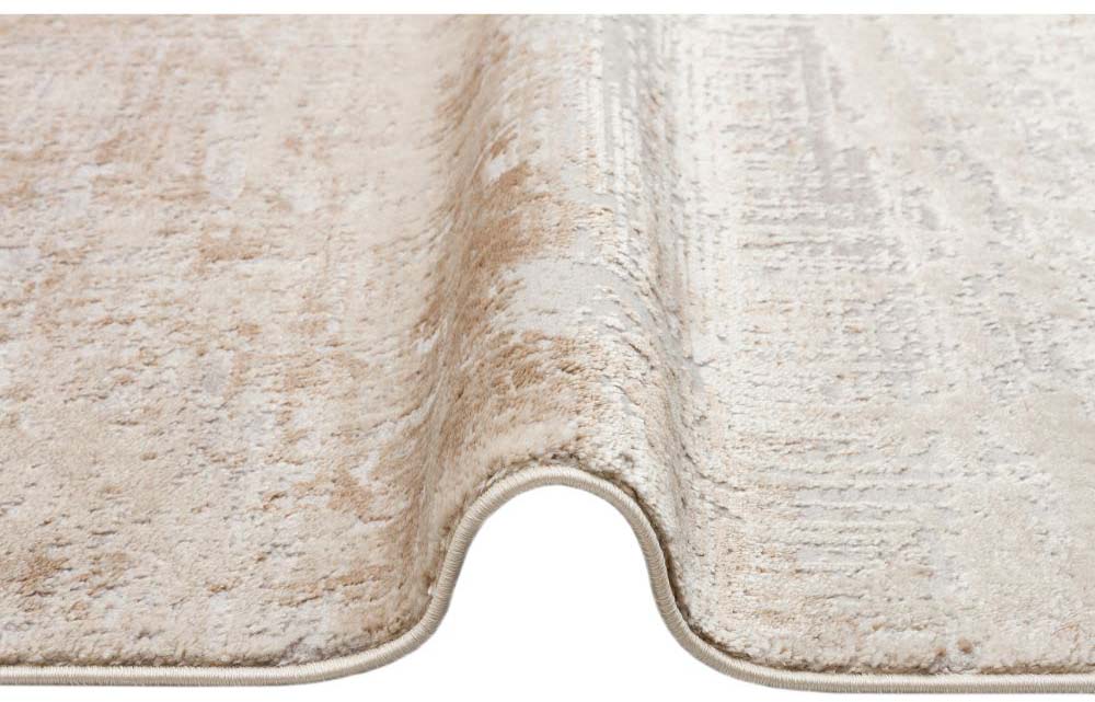 Luzon LUZ809 Ivory Taupe Grey Runner Rug