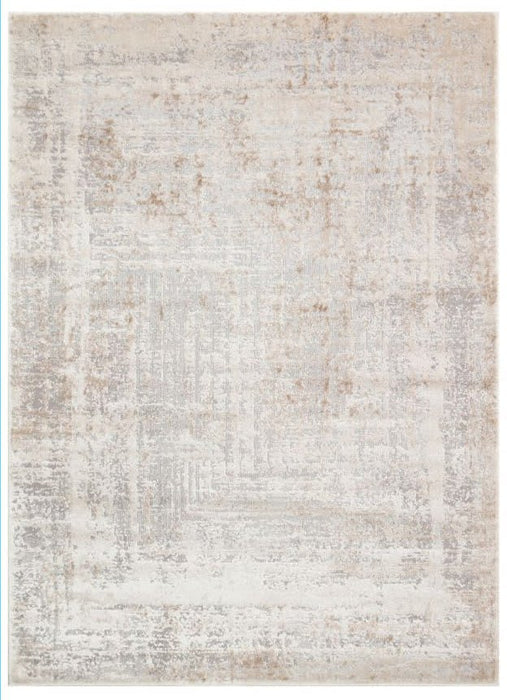 Luzon LUZ810 Ivory Grey Taupe Rug