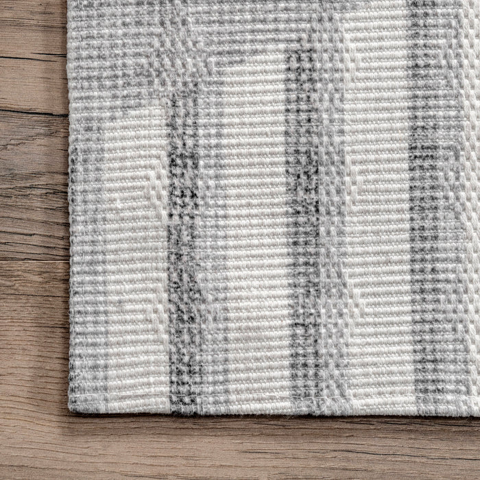 Machine Washable Beige Area Rug for Busy Homes