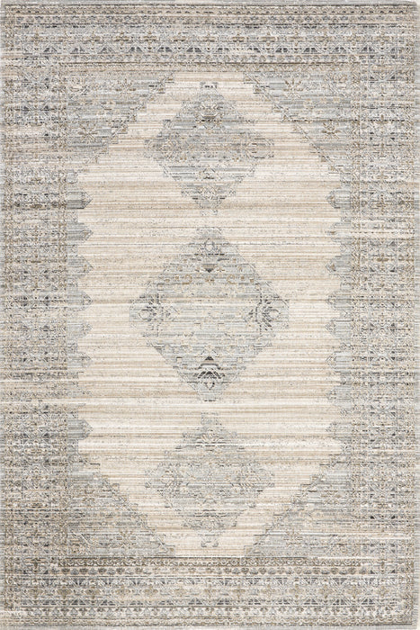 Machine Washable Beige Indoor Outdoor Rug 160x230 cm