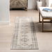 Machine Washable Beige Indoor Outdoor Rug 76x152 cm