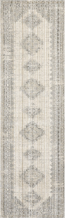 Machine Washable Beige Indoor Outdoor Rug 76x152 cm