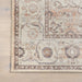 Machine Washable Beige Medallion Area Rug 120x180 cm