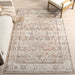 Machine Washable Beige Medallion Area Rug 120x180 cm