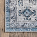 Machine Washable Blue Vintage Rug 120x180 cm