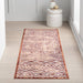 Machine Washable Brick Tiled Area Rug for Home Decor
