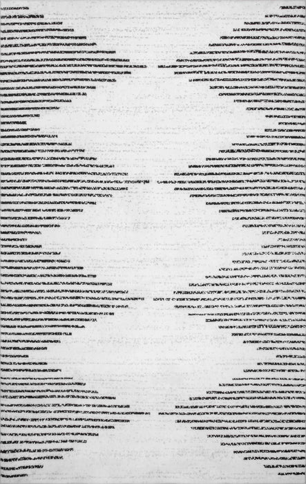 Machine Washable Diamond Pinstripes Area Rug 140 cm