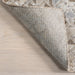 Tappeto geometrico lavabile in lavatrice 160x230 cm Beige