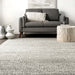 Machine Washable Grey Diamond Mosaic Area Rug