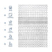Machine Washable Grey Moroccan Trellis Area Rug 150x240 cm
