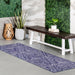 Machine Washable Indoor Outdoor Rug in Blue 150x240 cm