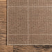 Machine Washable Jute Look Rug 120x180 cm Natural