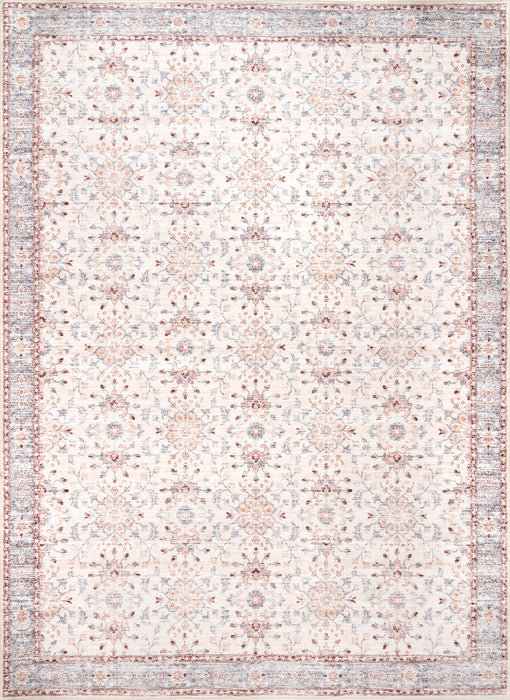 Machine Washable Light Beige Area Rug 150x240 cm