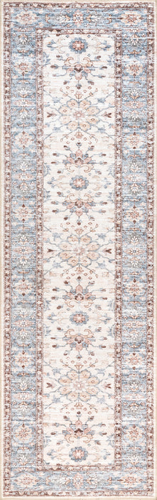 Machine Washable Light Beige Area Rug for Home Decor