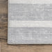 Machine Washable Light Grey Starfish Area Rug