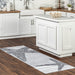 Machine Washable Light Grey Starfish Area Rug
