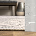 Machine Washable Medallion Rug 120x180 cm Light Grey