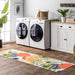 Machine Washable Multicolor Area Rug for Busy Homes