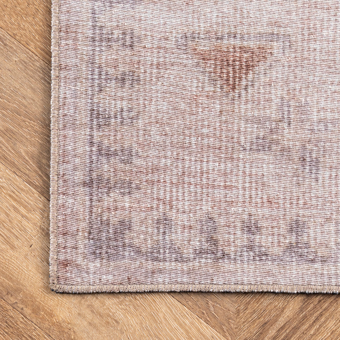 Machine Washable Oriental Area Rug 150x240 cm Beige