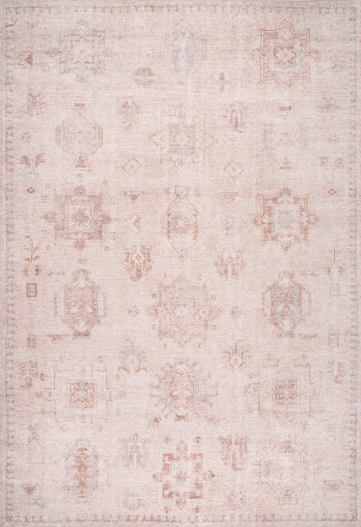 Machine Washable Oriental Area Rug 150x240 cm Beige