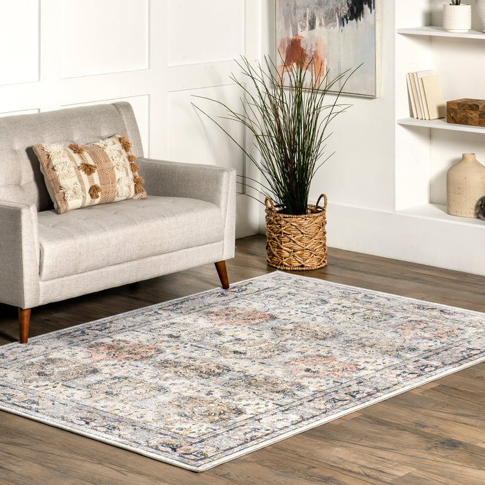 Machine Washable Persian Rug 160x230 cm Beige
