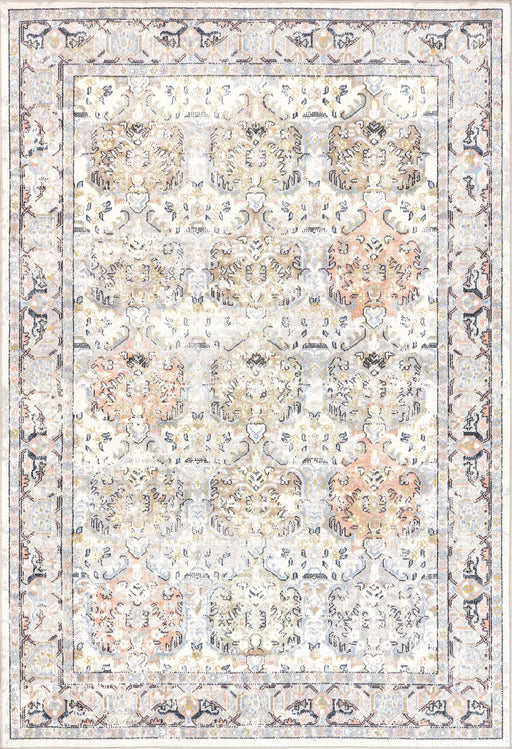 Tappeto persiano lavabile in lavatrice 160x230 cm Beige