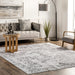 Machine Washable Transitional Area Rug 152Cm Ivory