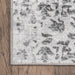 Machine Washable Transitional Area Rug 152Cm Ivory