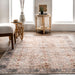 Machine Washable Vintage Area Rug 160x230 cm Beige