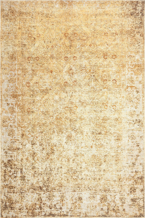 Machine Washable Vintage Beige Area Rug 160x230 cm