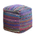Madrid Pouf Handmade From Recycled Cotton Fabric