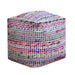 Madrid Pouf Handmade From Recycled Cotton Fabric
