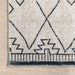 Magdalena Diamond Area Rug 160x230 cm Ivory