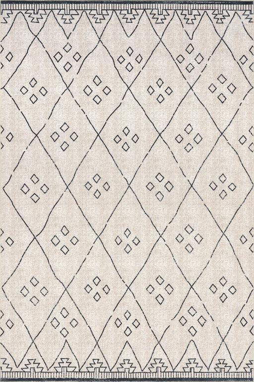 Magdalena Diamond Area Rug 160x230 cm Ivory