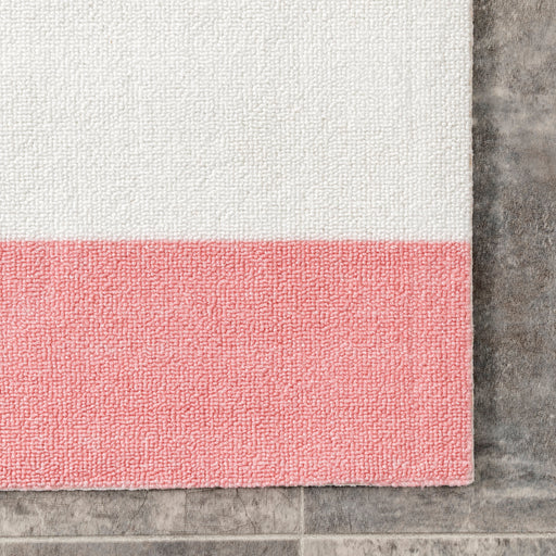 Magnolia Striped Rug for Indoor and Outdoor Use Pink 150x240 cm