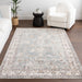 Makenna Vintage Area Rug 150cm Blue