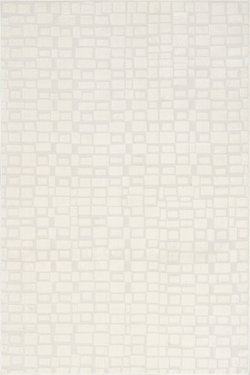 Tappeto geometrico Malin color crema 160x230 cm