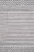 Mandia Grey Striped Wool Area Rug 152 x 244 cm