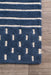 Mandia Navy raidallinen villamatto 160x230 cm