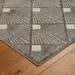 Tappeto moderno Manhattan Flatweave 1336 Y grigio