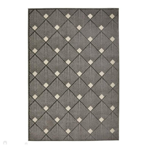 Tappeto moderno Manhattan Flatweave 1336 Y grigio