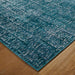 Tappeto verde acqua Manhattan Modern Flatweave 709 B