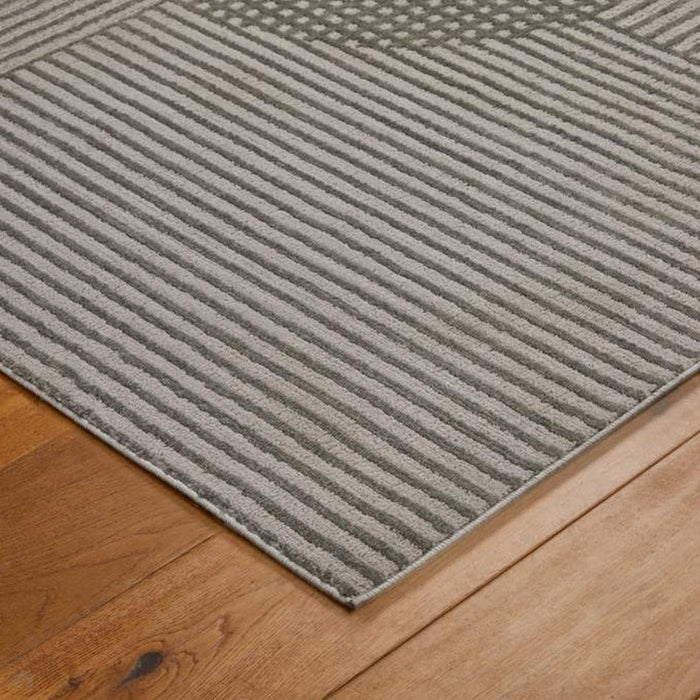 Tappeto Manhattan Modern Flatweave 8120 H Grigio