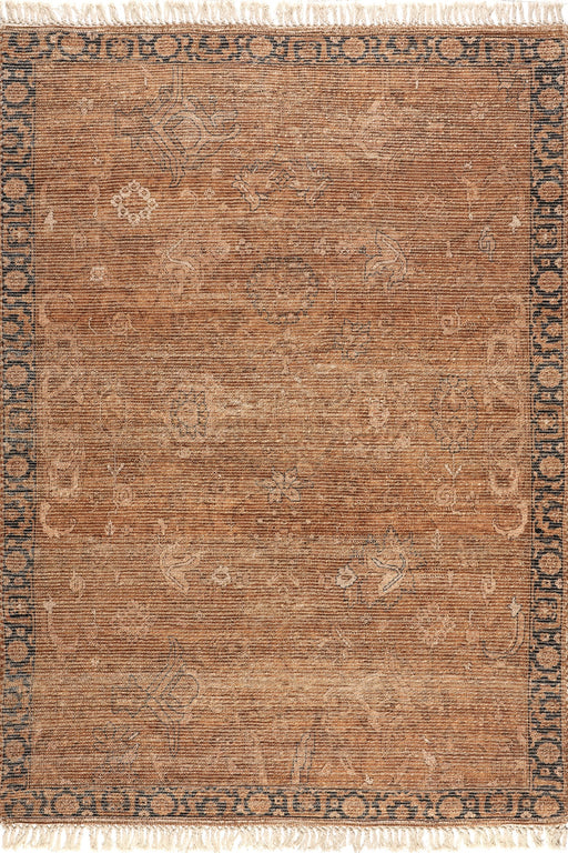 Marigold Tasseled Area Rug Brown 152x229 cm