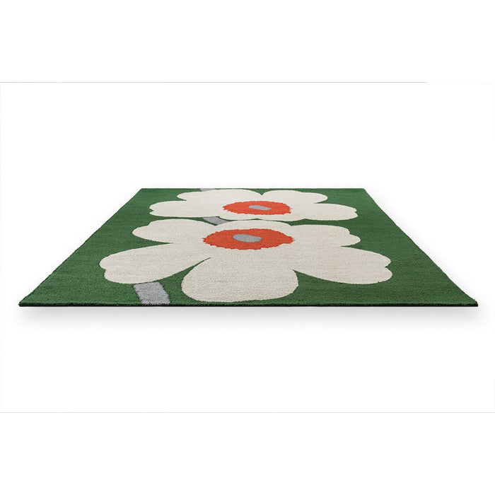 Tappeto Marimekko Mar Unikko 60th Anniversary Green Outdoor 433007