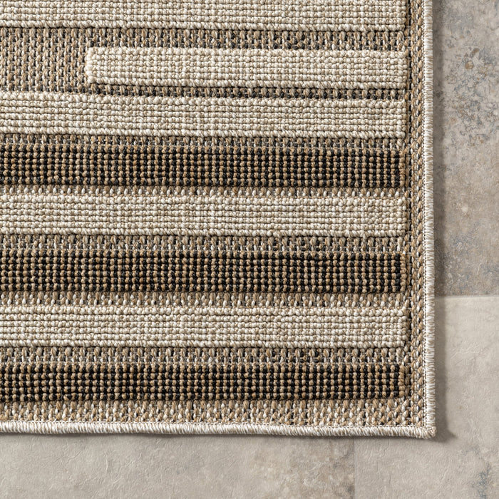 Marlena Beige Indoor Outdoor Area Rug 152x244 cm