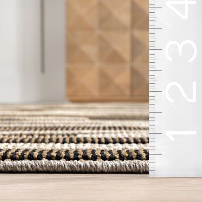 Marlena Beige Indoor Outdoor Area Rug 152x244 cm